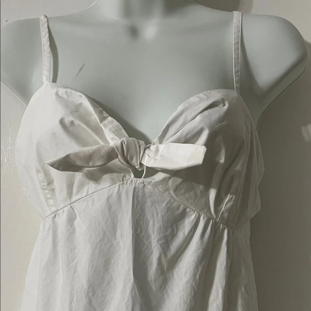 Banana Republic White Tiered dress - Picture 2 of 8